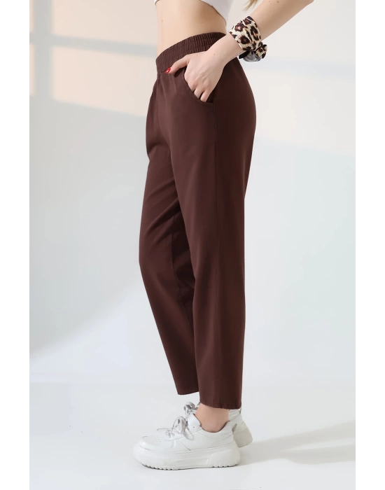 Kadın Yumuşak Doku Premium Dar Paça Pantolon