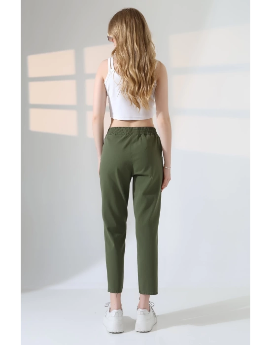 Kadın Yumuşak Doku Premium Dar Paça Pantolon