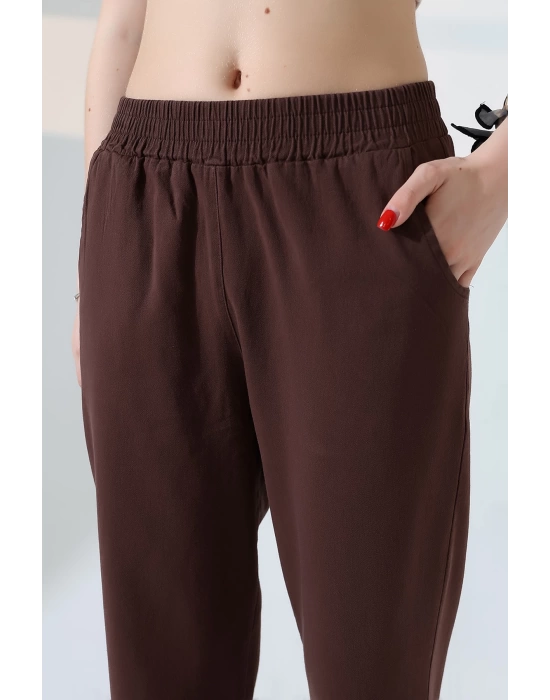 Kadın Yumuşak Doku Premium Dar Paça Pantolon