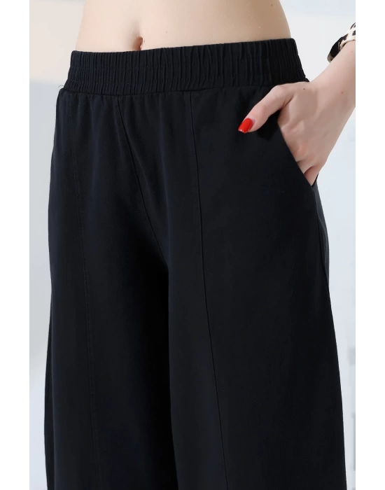 Kadın Yumuşak Doku Premium Şalvar Gabardin Pantolon