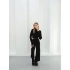 Kadın Parmak Geçmeli Crop-Pantolon 2li Takım