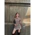 Kadın Polo Yaka Triko Kazak-Etek İkili Takım