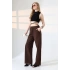 Kadın Yumuşak Doku Premium Gabardin Palazzo Pantolon
