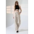 Kadın Yumuşak Doku Premium Gabardin Palazzo Pantolon