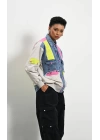 Kadın Premium Mix Bomber Ceket