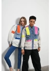 Kadın Premium Mix Bomber Ceket