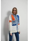 Kadın Premium Mix Bomber Ceket