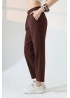 Kadın Yumuşak Doku Premium Dar Paça Pantolon