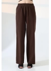 Kadın Yumuşak Doku Premium Gabardin Palazzo Pantolon