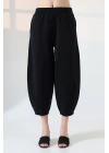 Kadın Yumuşak Doku Premium Şalvar Gabardin Pantolon