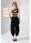 Kadın Yumuşak Doku Premium Şalvar Gabardin Pantolon