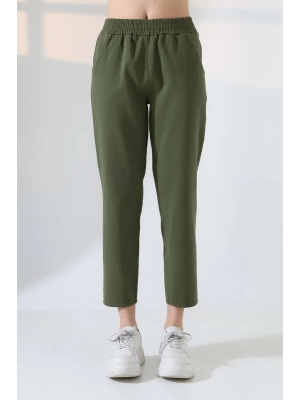 Kadın Yumuşak Doku Premium Dar Paça Pantolon
