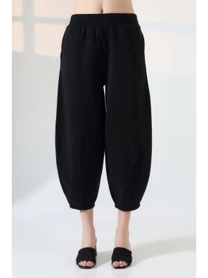 Kadın Yumuşak Doku Premium Şalvar Gabardin Pantolon
