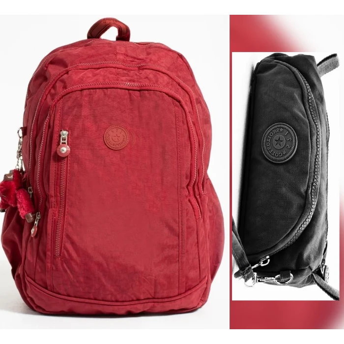 571 Çanta Krinkıl Kipling Kumaş Okul Çantası