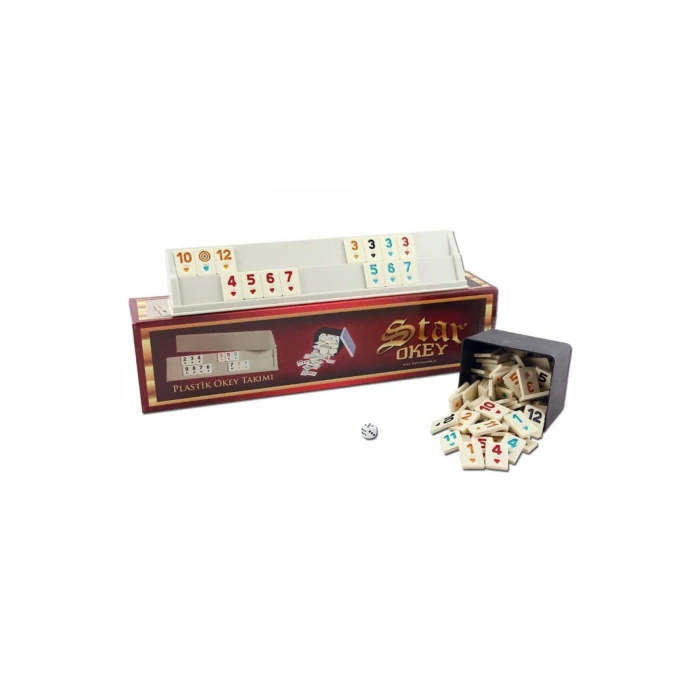 Flash Plastik Okey Takımı