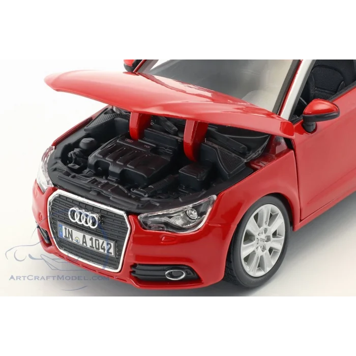 Audi A1 Czerwony 1/24