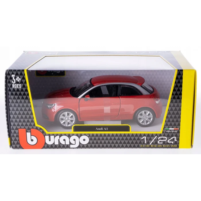 Audi A1 Czerwony 1/24