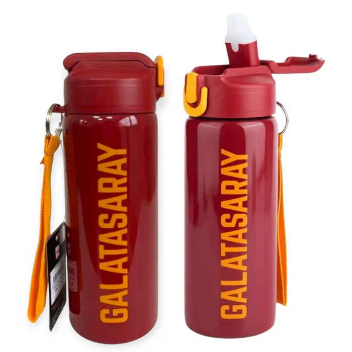 Galatasaray Anaokulu Çantası , Çift Gözlü Kalemlik -Lisanslı Suluk Matara Hediye