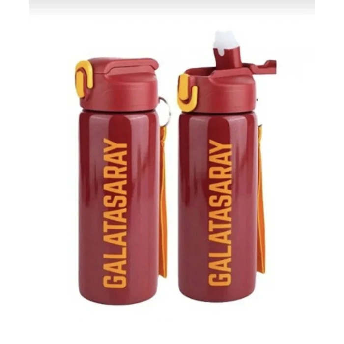 Galatasaray Lisanslı Anaokulu Çantası , Çift Gözlü Kalemlik - Lisanslı Suluk Matara Hediye