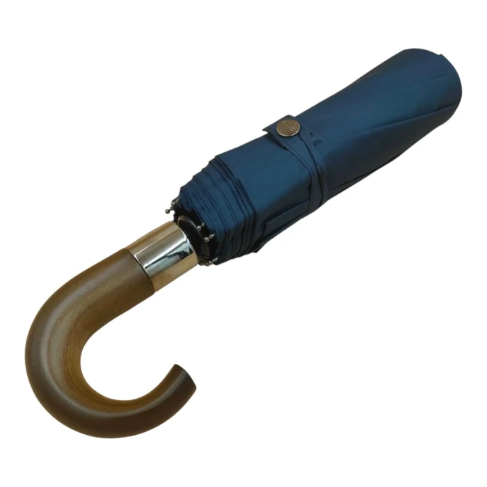 Parachase Ahşap Baston Saplı Tam Otomatik Şemsiye - Kılıf Hediyeli