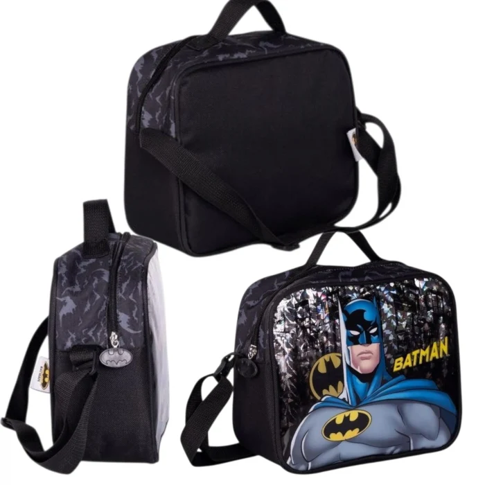 Batman Okul Çantası , Beslenme Çantası , Kalem Kutusu , Suluk&Matara Hediye