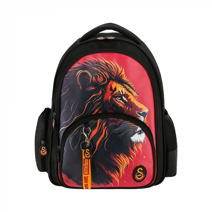 Galatasaray Suni Deri Okul Çantası , Kalem Çantası - Termos Matara Set