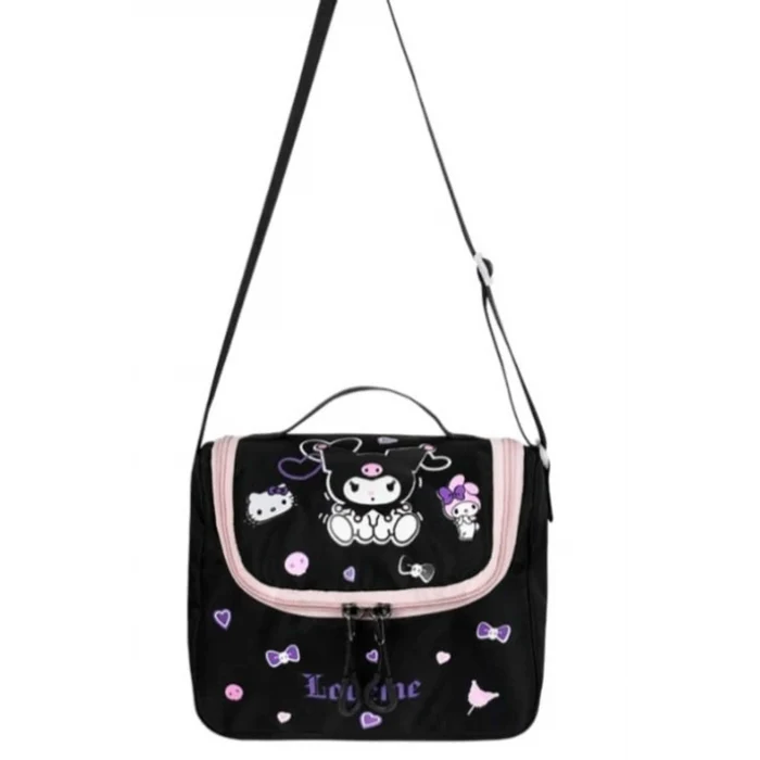 MASTER PACK Okul Çantası , Beslenme Çantası , Kalemlik , Kuromi Anahtarlık , Kuromi Silgi , Matara Hediye