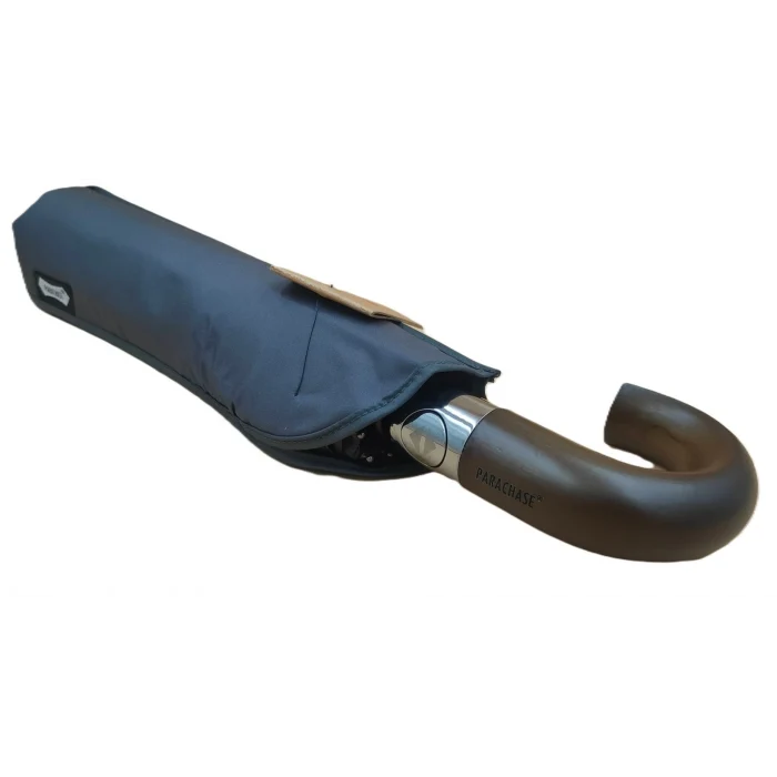 Parachase Ahşap Baston Saplı Tam Otomatik Şemsiye - Kılıf Hediyeli