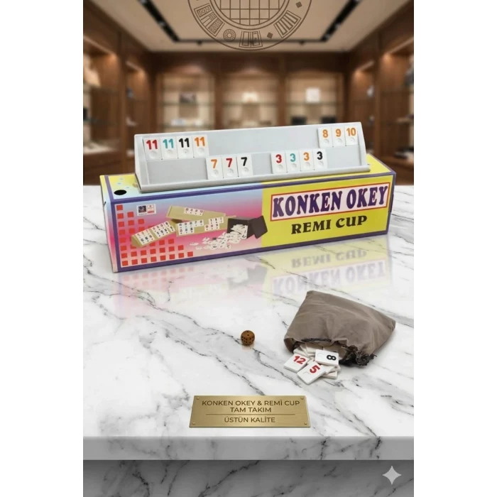 Star Konken Plastik Okey Takımı