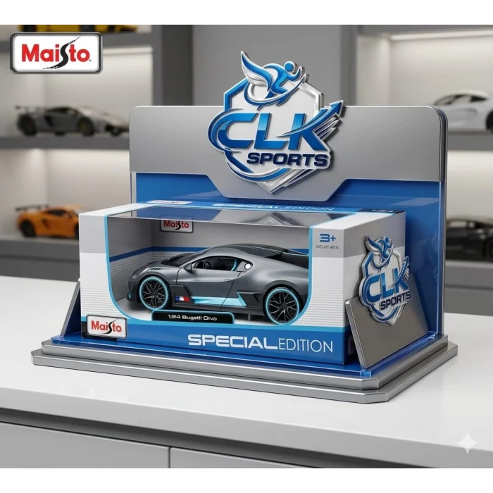 Bugatti Divo Maisto Die Cast Model Araba , 1:24 Alaşım Spor Araba