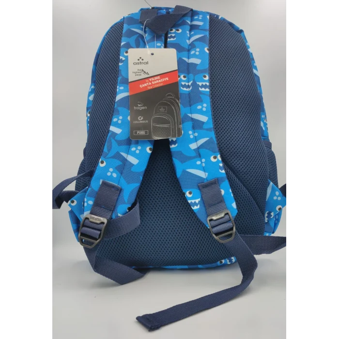 By Yıldız Astral Perfect 3Lü İlkokul Çantası Beslenme ve Kalemlik Set - Suluk&Matara Hediye