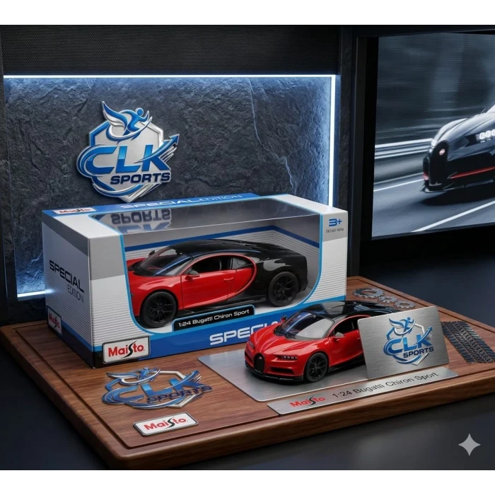 Bugatti Chiron Sport Die Cast Model Araba , Maisto 1/24