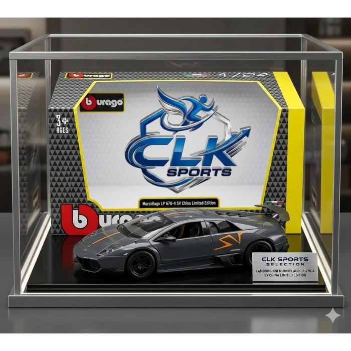 Lamborghini Murcielago LP670-4 SV Die Cast Model Araba , 1:24