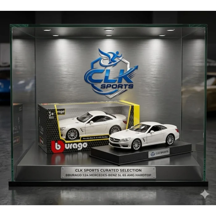 Mercedes Benz Sl 65 Amg Hardtop Die Cast Model Araba , 1:24 Model Araba