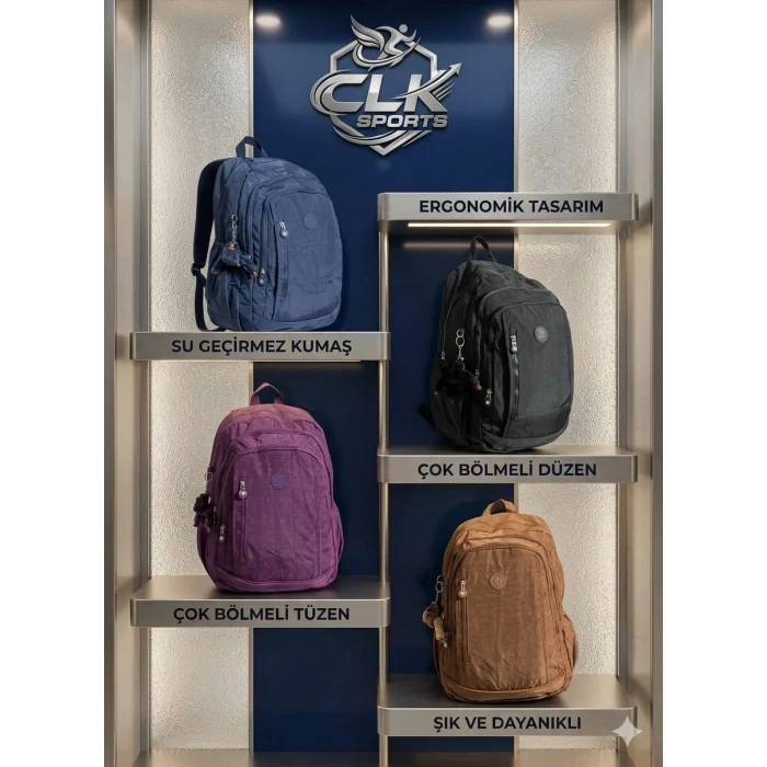 571 Collections Krinkıl Kipling Kumaş Okul Çantası