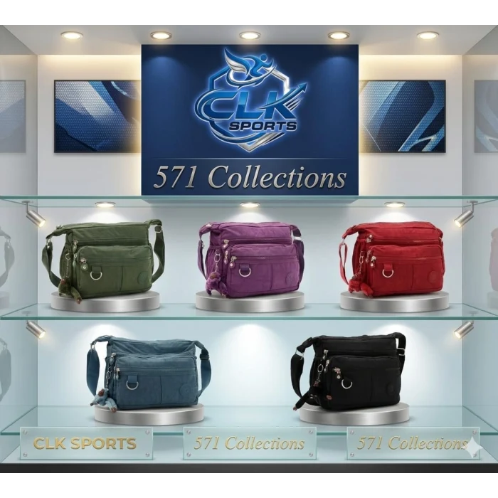 571 Collections Krinkıl Çapraz Askılı Omuz Çantası
