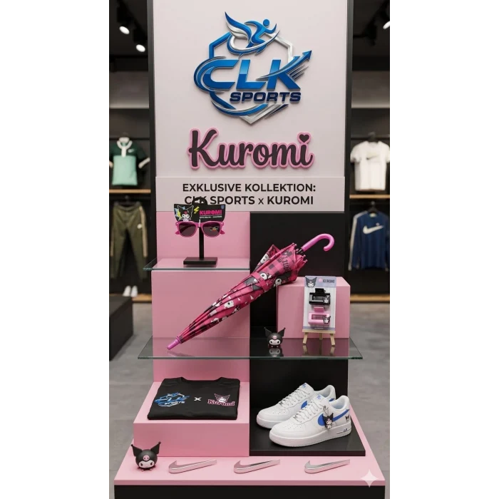 Kuromi Lisanslı Çocuk Şemsiyesi + Lisanslı Gözlük - Barbie Toka