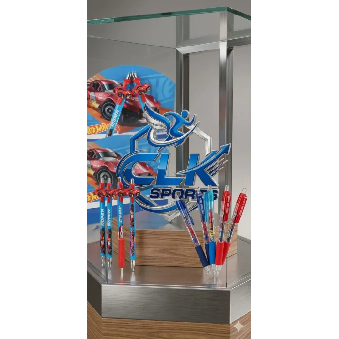 McQueen - Spiderman - Süper Fast Maskotlu Lisanslı 0,7 Versatil Kalem