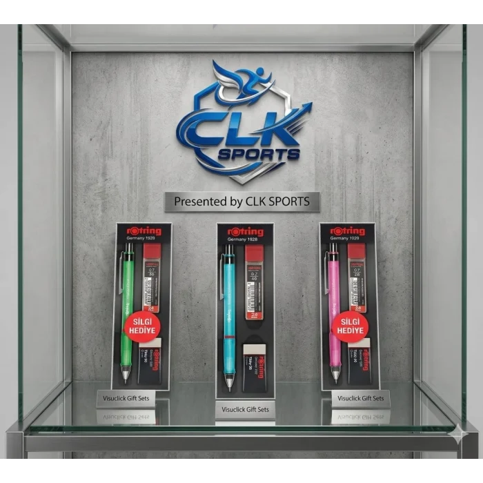 Rotring 0,7 Visuclick Versatil Kalem-Uç-Silgi 3’lü Okul Seti