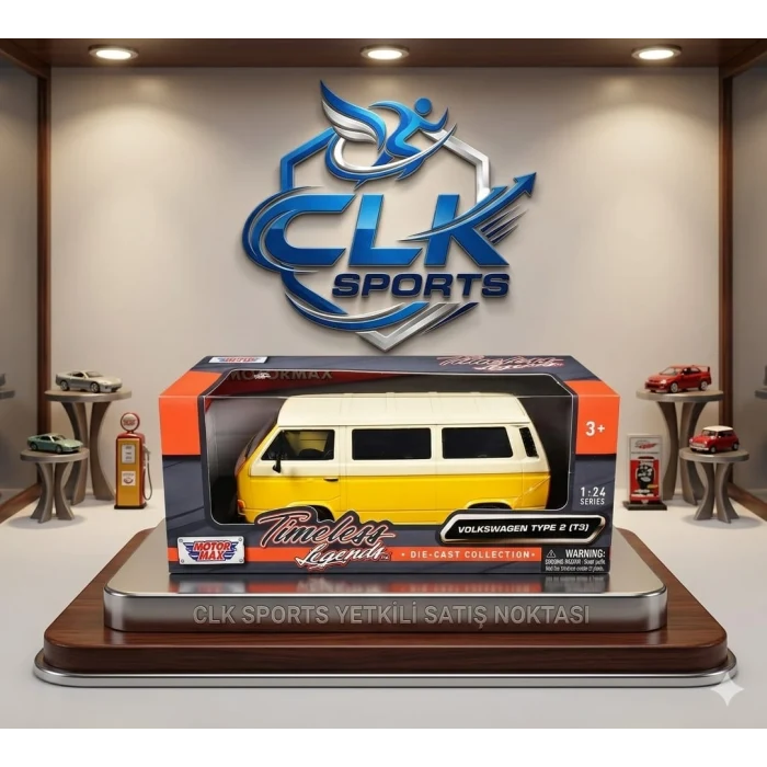 Vardem Volkswagen Minibüs Die Cast  Model Araba - Motormax 1:24