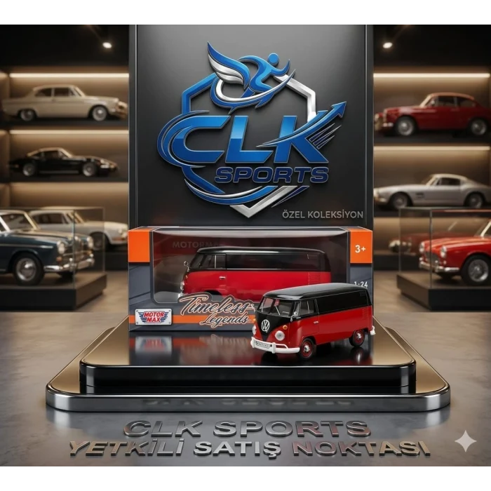 Vardem Volkswagen Minibüs Die Cast  Model Araba - Motormax 1:24