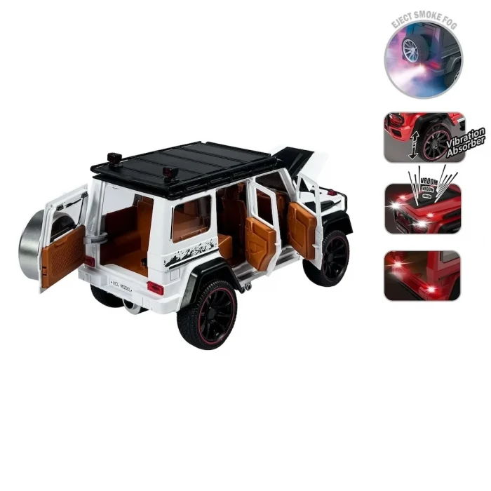 Vardem Sesli ve Işıklı Metal Jeep , Çek Bırak 1:22