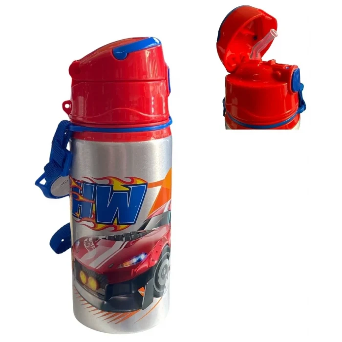 Disney Cars Lisanslı Erkek Çocuk Çelik Matara 500 Ml