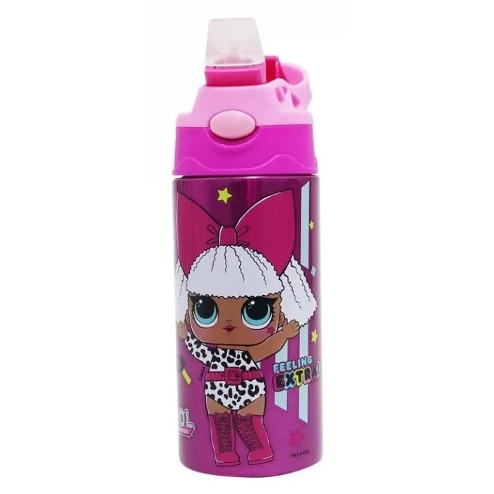 Lisanslı Kız Çocuk Çelik Matara 500 Ml