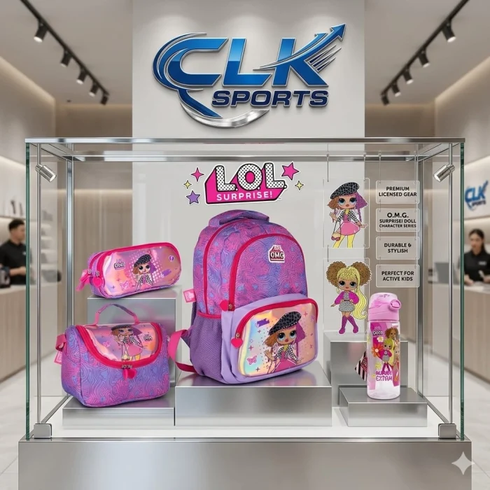 L.O.L Okul Çantası , L.O.L. Beslenme Çantası , L.O.L  Kalem Kutusu - L.O.L Suluk & Matara Hediye