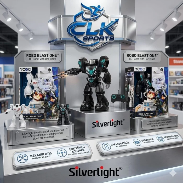 Silverlit Robo Blast One Uzaktan Kumandalı Robot - Beyaz