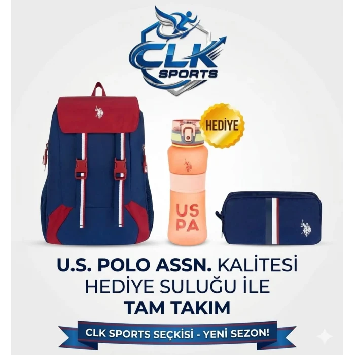 U.S. Polo Assn. Okul Sırt Çantası , U.S. Polo Assn. Kalem Kutusu , U.S. Polo Assn. Suluk&Matara