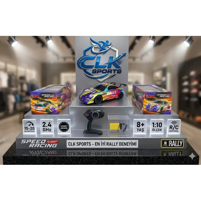 Vardem Uzaktan Kumandalı Şarjlı GR9 RALLY Arabası Full Fonksiyon Speed Racing , 45 cm