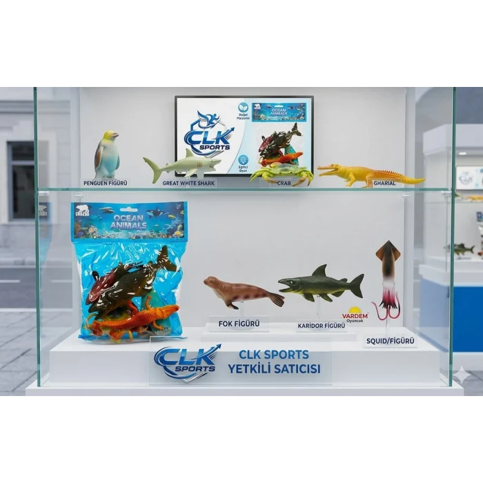 Grazoo Ocean Animals Okyanus Hayvanları 7li Büyük Boy