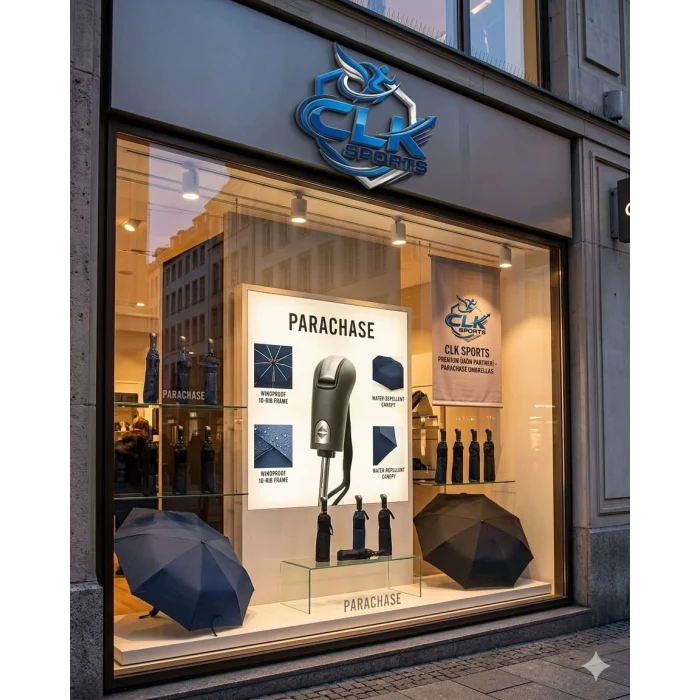 Parachase Aerodinamik Saplı Tam Otomatik Çift Katmanlı Şemsiye